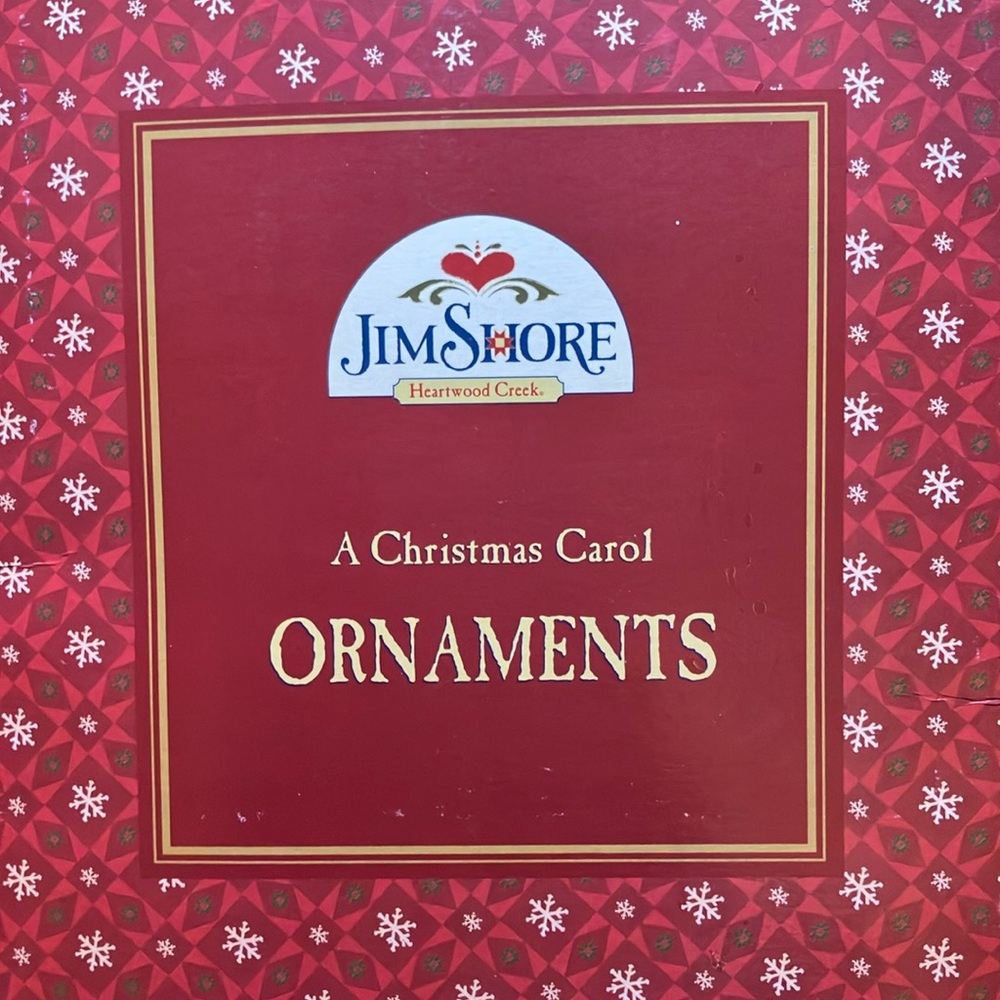 Jim Shore A Christmas Carol Ornaments - 2008 Heartwood Creek